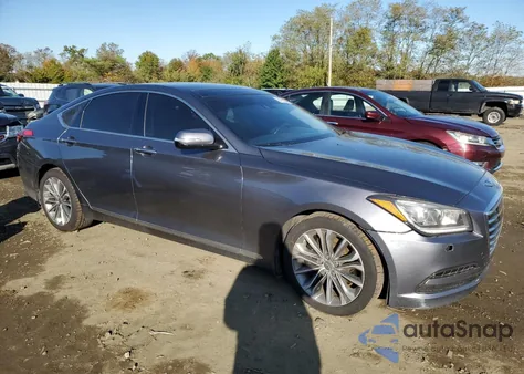 2015 Hyundai Genesis 3.8L from USA, damaged, VIN KMHGN4JE2FU079282